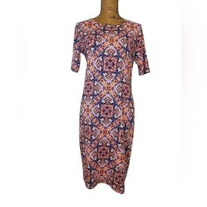 Lularoe Julia midi dress size M